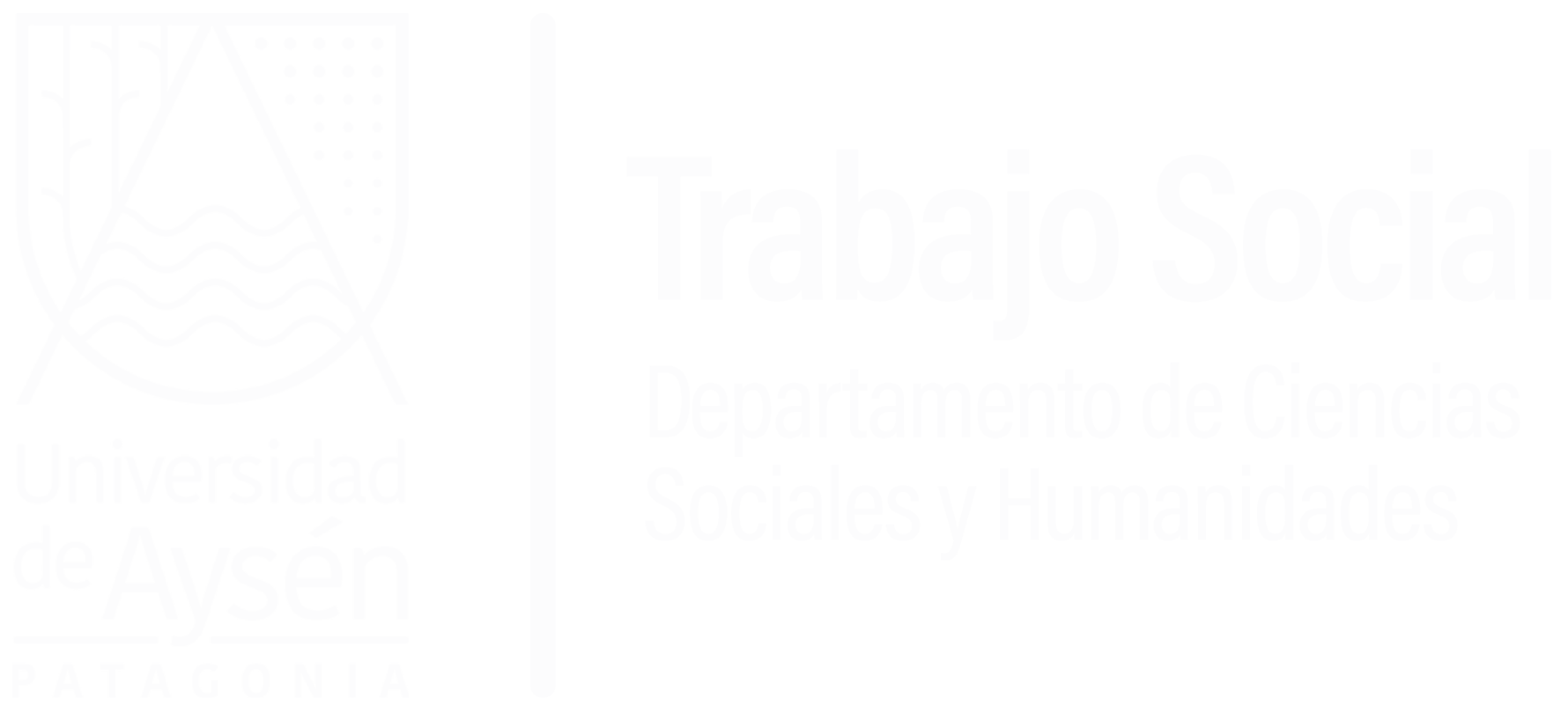 Universidad de Aysén Patagonia · Trabajo Social · Departamento de Ciencias Sociales y Humanidades